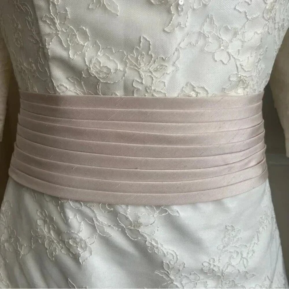 Casablanca Bridal Wedding Dress Whimsical Wonder IVORY Gown C1772 WOMEN 8 NEW - Picture 6 of 13